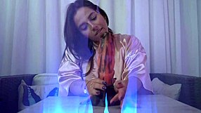 Nataly dreams of huge dildo action.