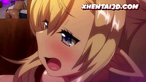 First-time sex in the woods for elf teen in hentai