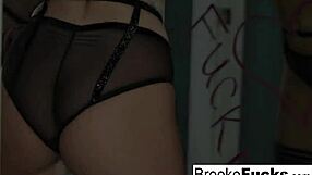 BROOKE BRAND TAKES A MASSIVE ENGLISH COCK DEEP AND HARD