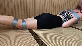 My Horny Girlfriend Is Tied Up In The Garage And Punished With A Vibrator 😈