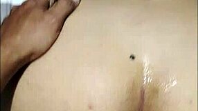 Latina Plays with Anal Toy at Gym for First Time