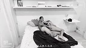 Hidden camera catches neighbor in wild domination play?