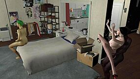 3d Horny Slut Have Cuckold Sex With Her Bbc Boss