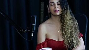 Charllottye in sheer red lingerie bdsm compilation