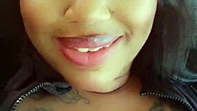 blackvelvet caught playing with pussy ebony plump tattoo