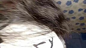 Young bride's sister in law enjoys some bathroom fun