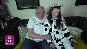 Cash Cow Whore Wife Creampied By 65 Year Old Grandad - Trailer