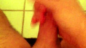 Toilet Wanking Turns Into a Wild Solo Session. Dive Into This Raw Moment of Pleasure!