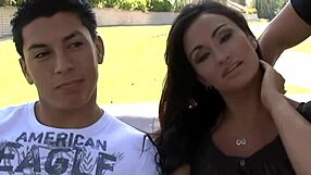 Fucking Slutty Mom In Doggystyle With Big Cock And Shaved Pussy.