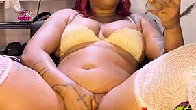 Feeling orgasm from creamy pussy masturbation