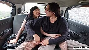 My First Porn Scene Fucking With Big Dick In Car