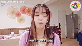 i can’t get enough of macy chan, hong kong babe swallowing after wild play. she’s pure fire!