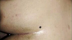 Latina Plays with Anal Toy at Gym for First Time