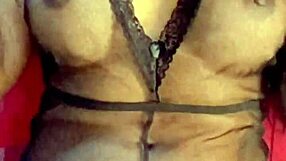 Girl licks pussy and masturbates until squirting orgasm