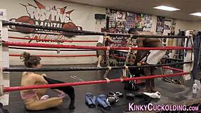 slut humiliates with black cock