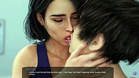 Horny Stepmom Jerks Stepson Off!