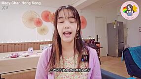 i can’t get enough of macy chan, hong kong babe swallowing after wild play. she’s pure fire!