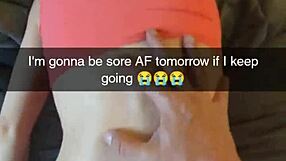 cheating amateur yoga milf fucks fitness instructor on snapchat - cucked and creampied