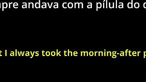 wife with small tits gets anal blowjob and cuckold creampie from monster cock