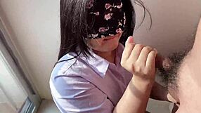 POV Thai Girl Delivers Intense Blowjob