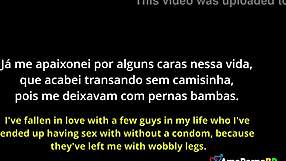 wife with small tits gets anal blowjob and cuckold creampie from monster cock