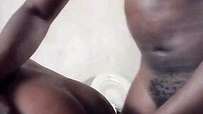 Mature couple's passionate doggy style sex with rough anal