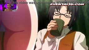 First-time sex in the woods for elf teen in hentai