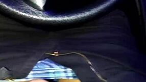 amateur interracial couple engages in blowjob with deepthroat, moaning loudly throughout the session