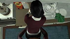 3d Horny Slut Have Cuckold Sex With Her Bbc Boss