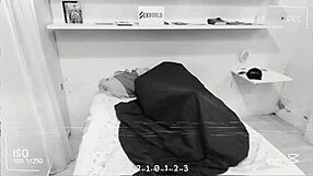 Hidden camera catches neighbor in wild domination play?