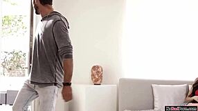 Latina Babysitter's Pussy Gets Banged Hard!