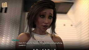 A Day in Harper's Life With Curvy Outfit in 3D