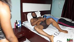 I, Krissyjoh, used my ebony girlfriend to entertian my friend during holiday visit