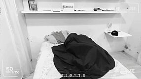 Hidden camera catches neighbor in wild domination play?