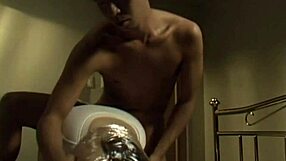 Nerd girl STRIPS OFF and STRAPS HER FUCKING HARDCORE