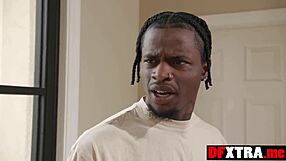 Petite Blonde Molly Little Surprised By Massive Black Cock