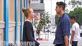 Passionate Kissing With Girlfriend In Public