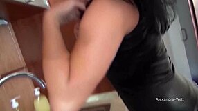 Water fountain shoots high