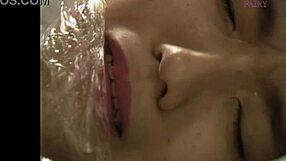 Amateur nerdy girl with big tits and hairy pussy gets hardcore bondage and blowjob action