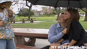 Wife Craves Stranger's Monster Cock In Her Tight Pussy