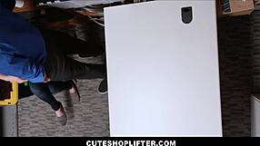 Raven Reign fucks mall cop