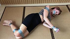 My Horny Girlfriend Is Tied Up In The Garage And Punished With A Vibrator 😈