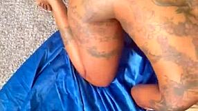 blonde babe having fun with big cock and blowjob