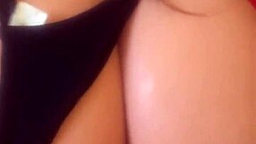 Stepfather was surprised to find his stepdaughter having sex with a sex toy when he came home