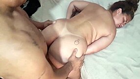 Young amateur bent over for anal doggystyle assfucking in family sex