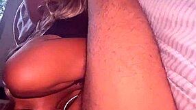 fat teen 18+ in lingerie gives shaved pussy to black guy without condom