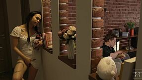 I love peeping on my super hot stepdad