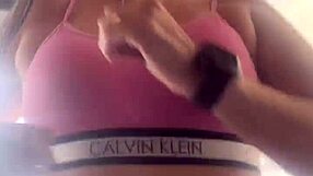 i went to the gym with an anal plug in my ass. got so horny, my ass is lubed and ready for cock at home.