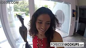 Food Delivery Pickup Leads To Hardcore Step-Siblings Banging