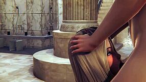 Hentai Uncensored 3D Features Marina In Cosplay Blowjob, Anal Licking, Assfucking, And Creampie Cumshot Scenes